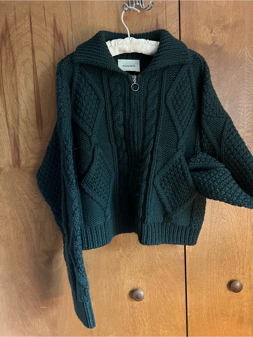 Shaina Mote Donegal Cardigan Forest Small - Picture 3 of 4